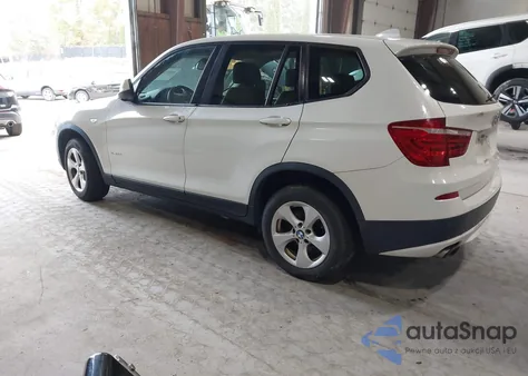 2011 BMW X3 xDrive28I from USA, damaged, VIN 5UXWX5C59BL709889